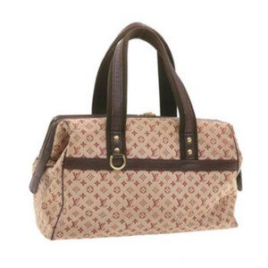 LOUIS VUITTON Josephine Cerise Monogram Handbag